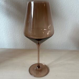 ESTELLE COLORED GLASS Wine Glass Stemware Mocha Mousse Amber Smoke Replacement